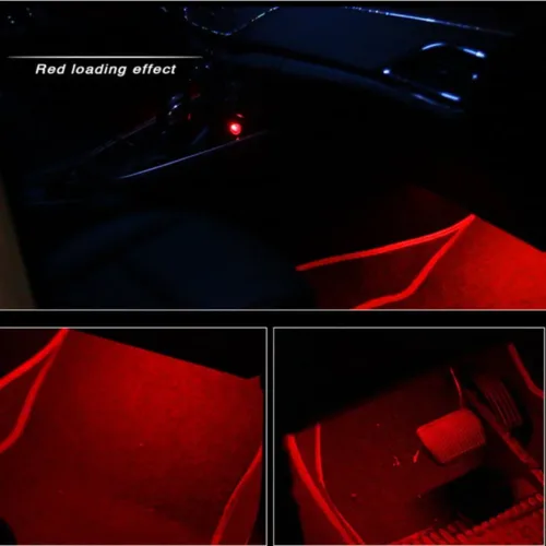 Den led trang tri o to 3