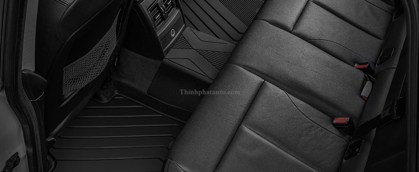Tham San Xe BMW 3 Series 3W hang 2 Thảm Sàn Xe BMW 320i (2013 đến 2025) Thương hiệu 3W - Hàng 2