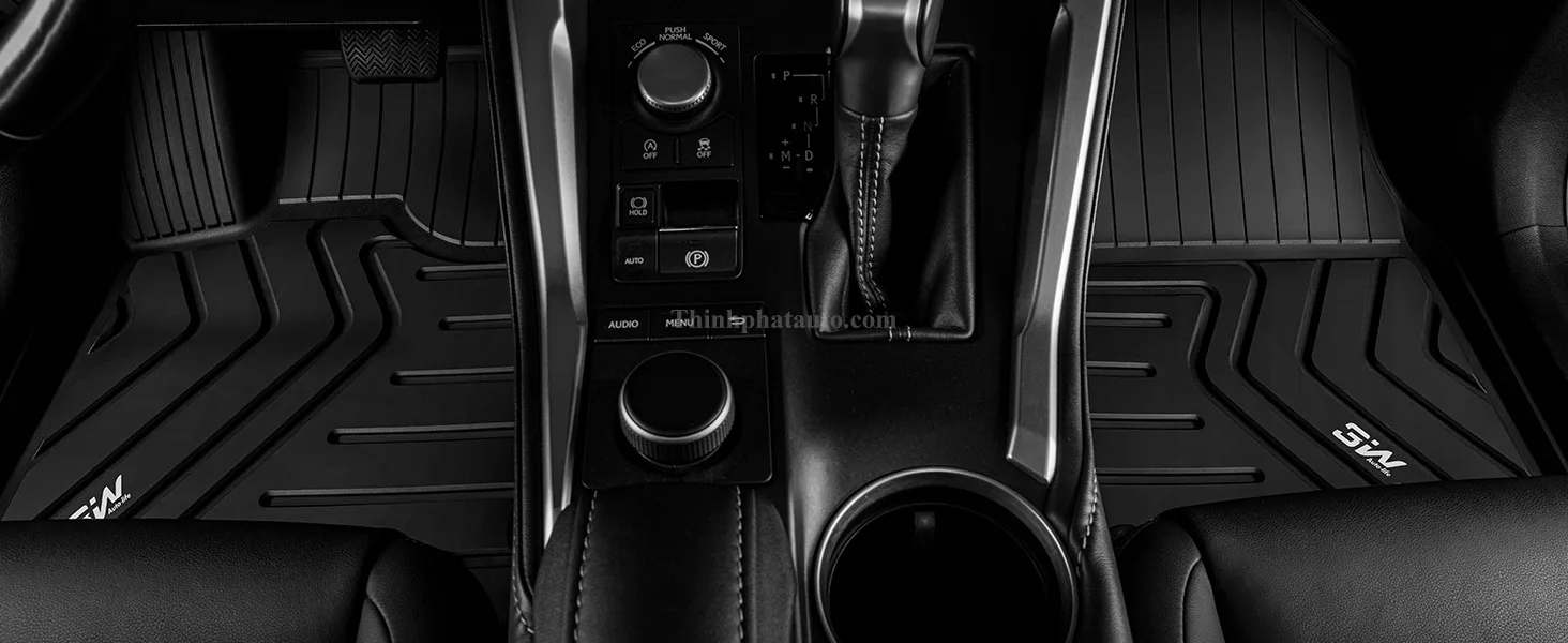 Tham San Xe Lexus RX Thuong hieu 3W Hang 1 Thảm Sàn Xe Lexus RX500h (2023 đến 2025) Thương hiệu 3W - Hàng 1