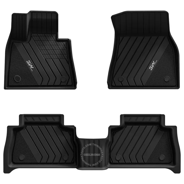 Thảm Sàn Xe BMW X6 (2020 » 2025) Thương hiệu 3W Chính Hãng