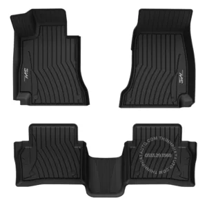 Thảm Sàn Xe Mercedes E200 (2016 đến 2025) Thương hiệu 3W Chính Hãng