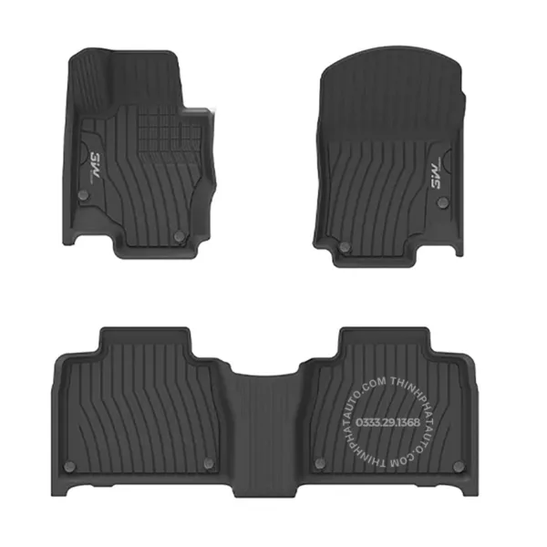 Thảm Sàn Xe Mercedes GLE53 (2021 » 2025) Thương hiệu 3W Chính Hãng