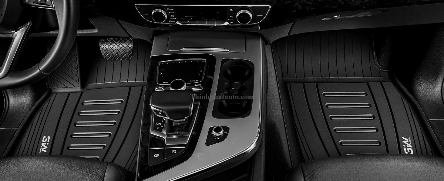 Tham san xe Audi Q8 3W Hang 1 Thảm Sàn Xe Audi Q8 (2020 đến 2025) Thương hiệu 3W - hàng 1