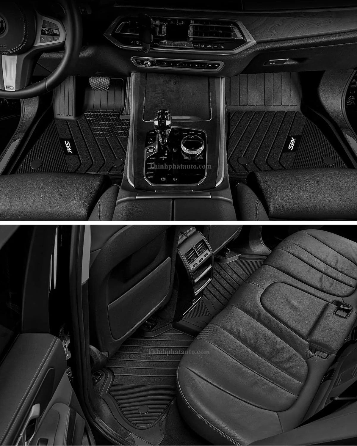 Tham san xe BMW X5 3W Full Thảm Sàn Xe BMW X5 (2014 đến 2025) Thương hiệu 3W Chính Hãng - Ảnh 2