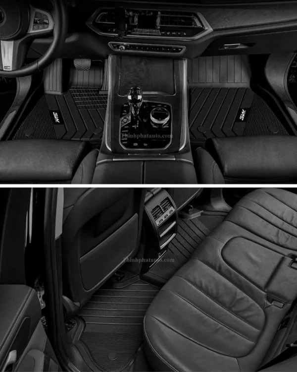 Thảm Sàn Xe BMW X6 (2015 đến 2025) Thương hiệu 3W Chính Hãng - Ảnh 4