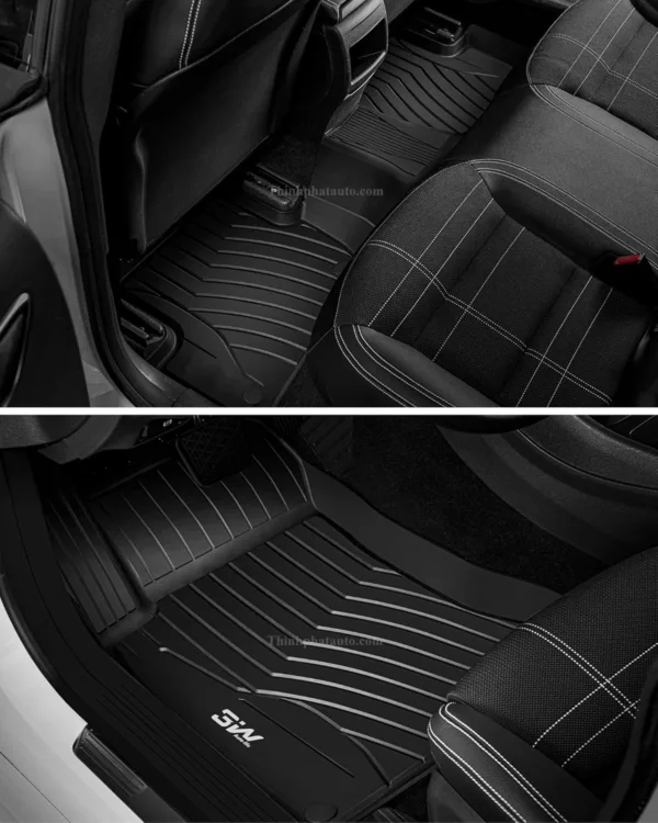 Thảm Sàn Xe Mercedes E250 (2016 đến 2023) Thương hiệu 3W Chính Hãng - Ảnh 3