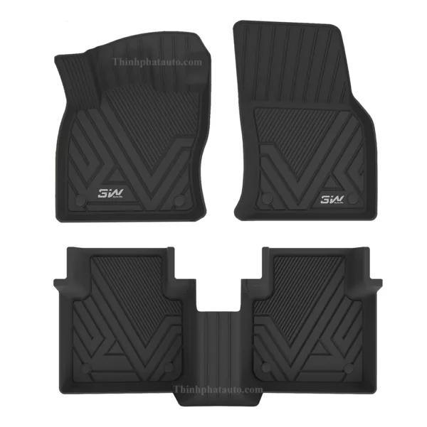 Thảm Sàn Xe Volkswagen Teramont (2021 đến 2025) Thương hiệu 3W Chính Hãng