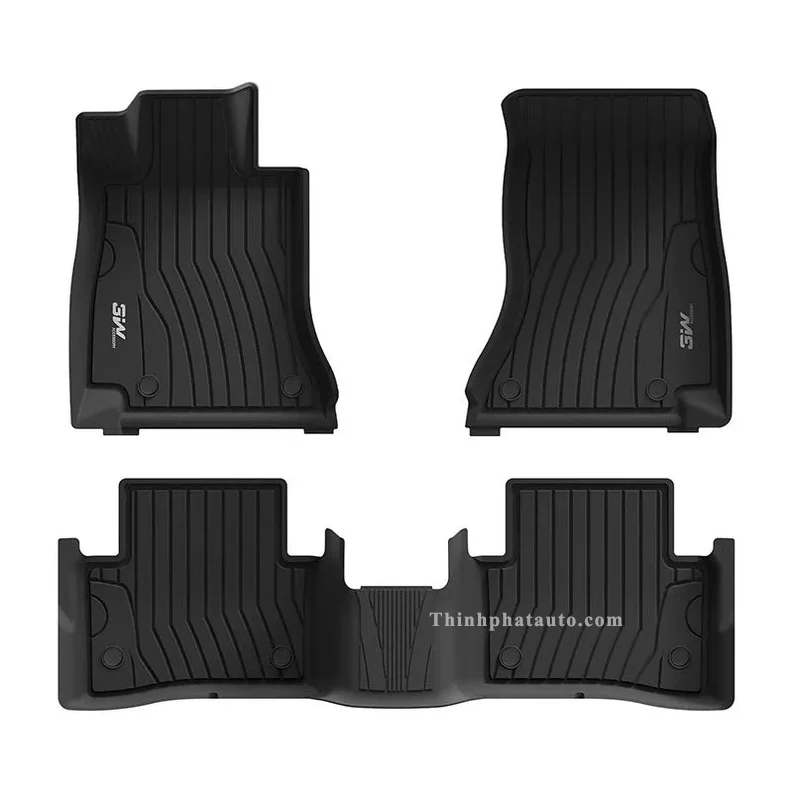 Thảm Sàn Xe Mercedes C300 (2013 » 2025) Thương hiệu 3W Chính Hãng