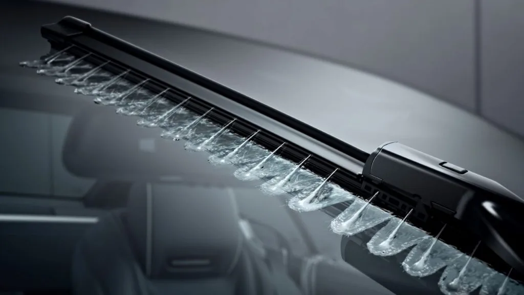 MAGIC VISION CONTROL Gạt Mưa Xe Volvo XC60 (2018 đến 2025) Silicone hệ thống phun nước trên gạt mưa