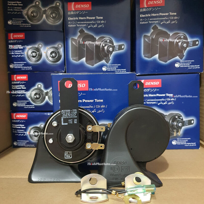 Coi Xe o to Denso Chinh Hang Coi Sen 2 Jack Còi Xe Suzuki Swift (2009 đến 2025) Denso Chính Hãng