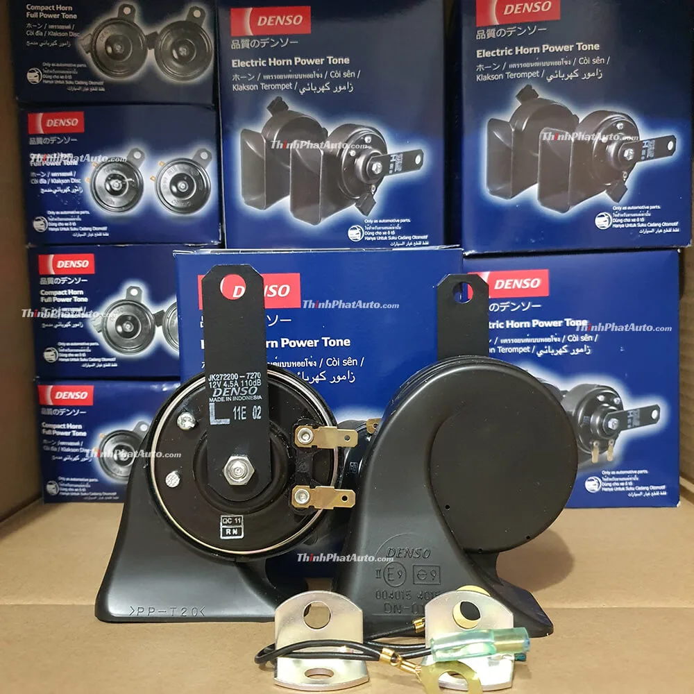 Coi Xe o to Denso Chinh Hang Coi Sen 2 Jack Còi Xe Suzuki XL7 (2020 đến 2025) Denso Chính Hãng