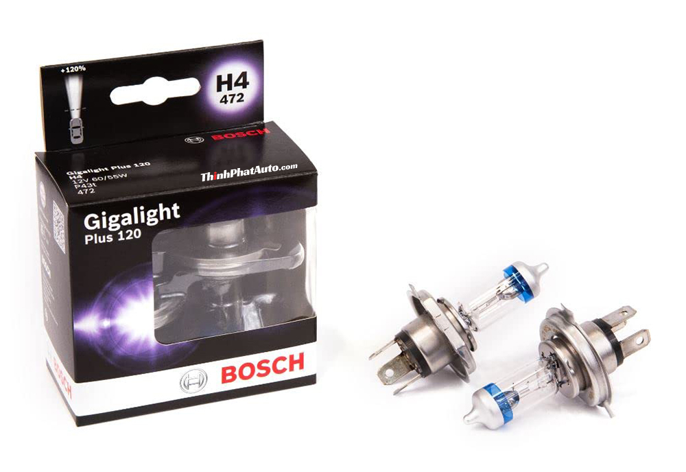 Bóng đèn Bosch Gigalight plus 120 H4 Xenon mang đến ánh sáng vượt trội, an toàn cho người lái xe
