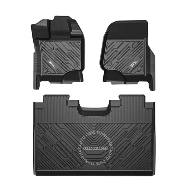 Thảm Sàn Xe Ford F150 (2015 » 2024) Thương hiệu 3W Chính Hãng
