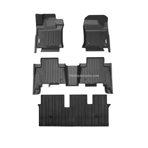 Thảm Sàn Xe Lexus LX570 (2007 đến 2021) Thương hiệu 3W Cao Cấp