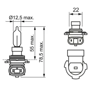Bong den Halogen Bosch eco Hir2 9012 2 Bong den Halogen Bosch eco Hir2 9012 2