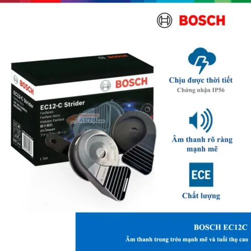 Còi Sên Bosch EC12-C Âm Thanh Mạnh Mẽ