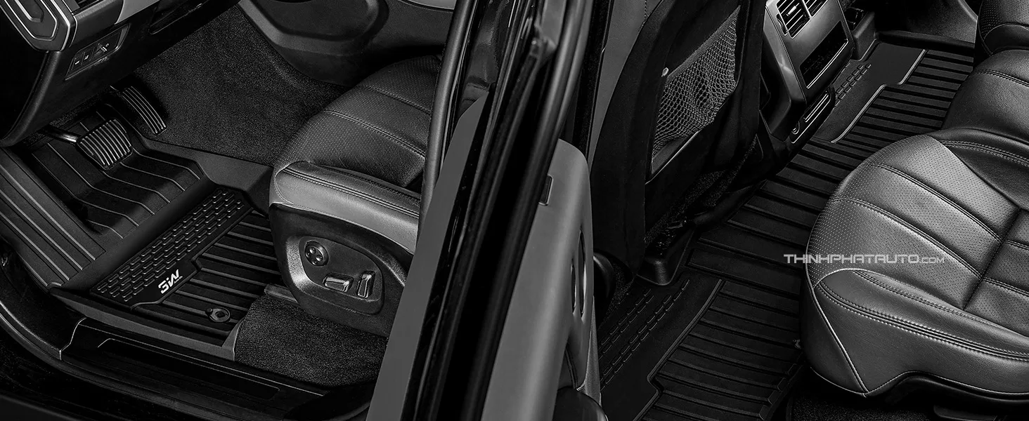 Tham san xe LandRover Range Rover Sport 3W Hang 1 2 Thảm Sàn Xe LandRover Range Rover (2012 đến 2022) Thương hiệu 3W - hàng 1 + 2