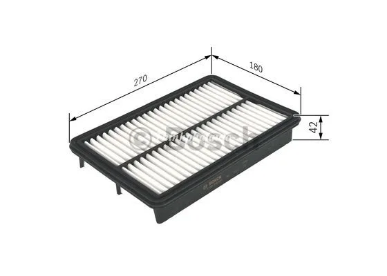 Lọc gió động cơ Mazda 3 2.0 (2015 đến 2025) Bosch